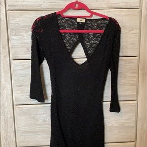 Black Lace Dress